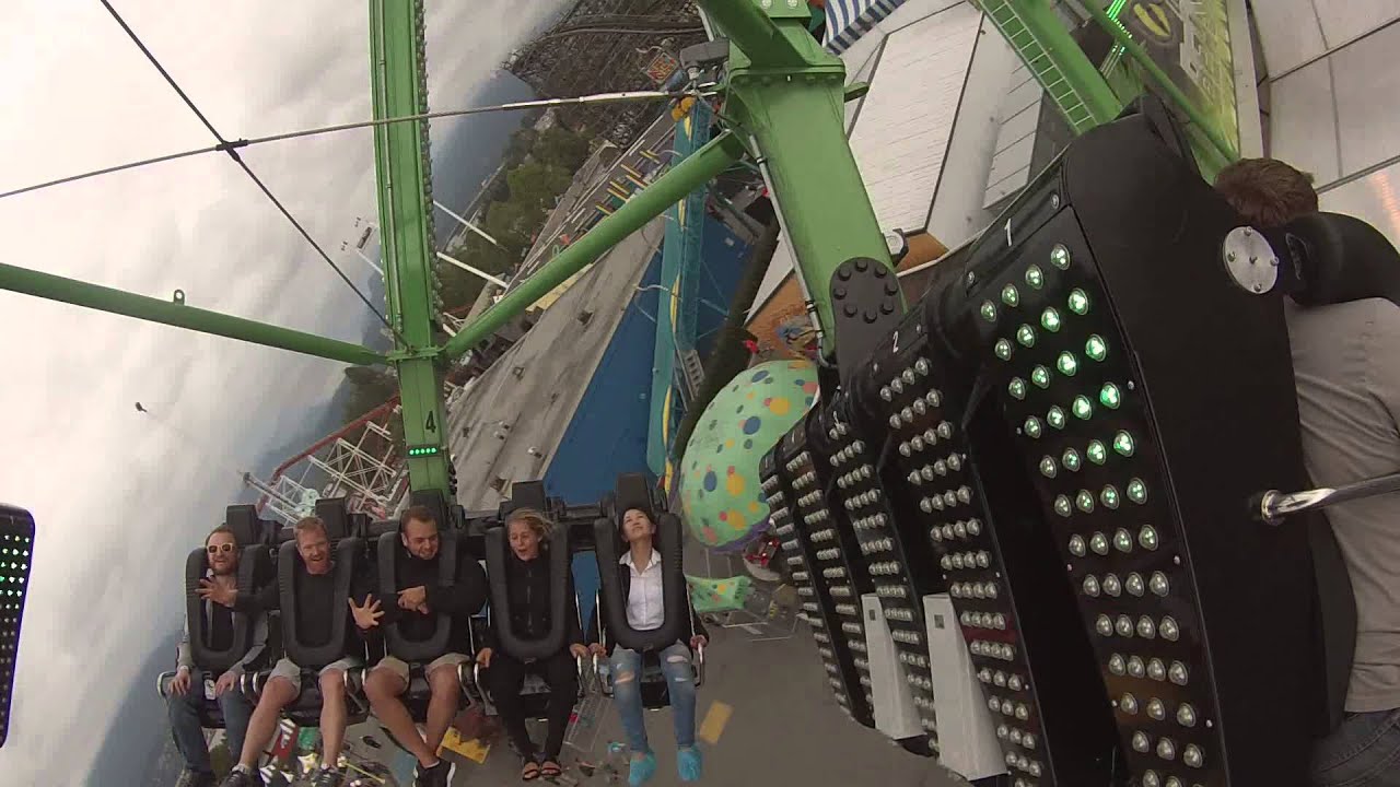 Riding the Beast in Playland.