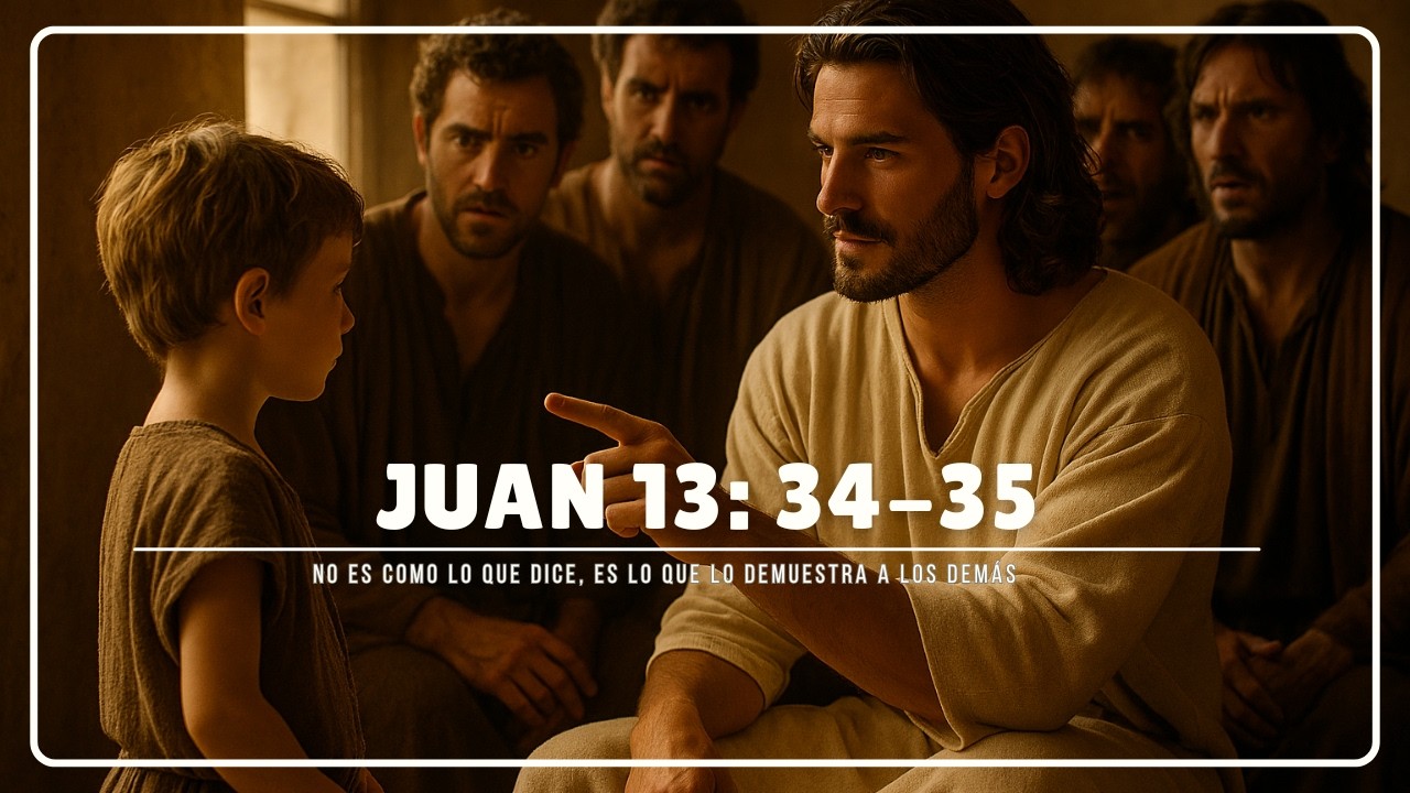 Palabras de vida: Juan 13: 34 y 35