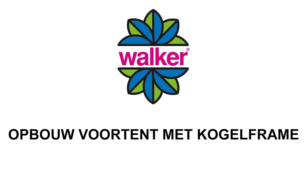Walker Campingstyle: OPBOUW VOORTENT MET KOGELFRAME_NL