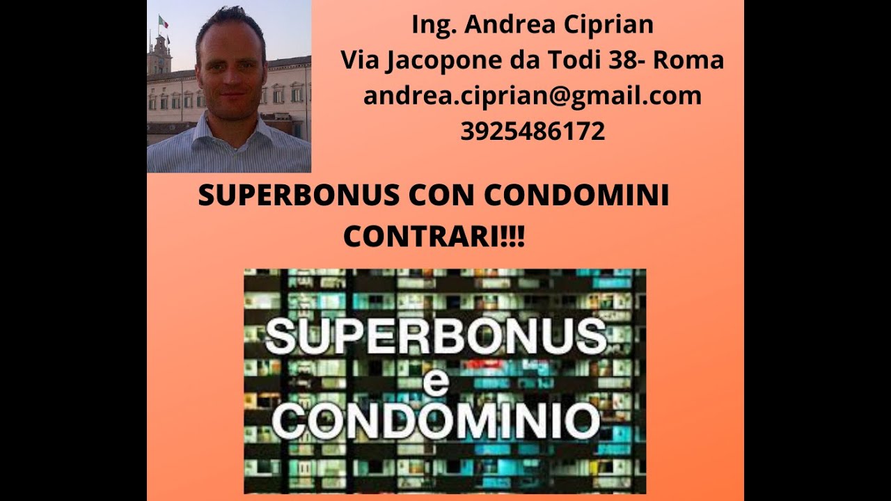 Superbonus 110% con Condomini Contrari