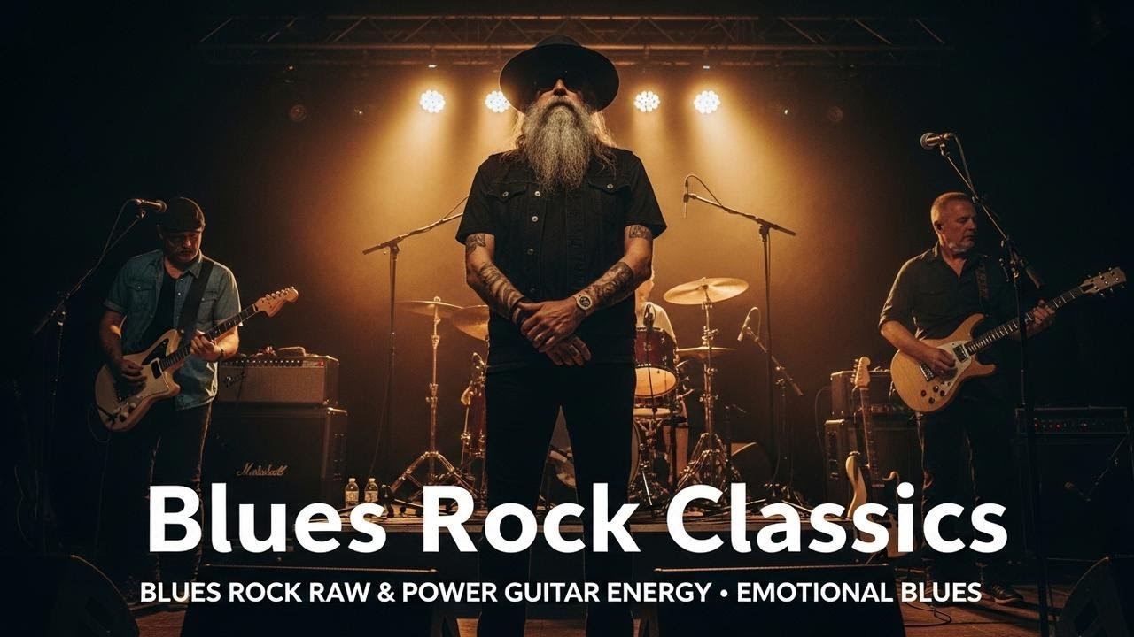 Jimi Hendrix, Deep Purple, AC DC, Led Zeppelin – Blues Rock Revolution Inspired