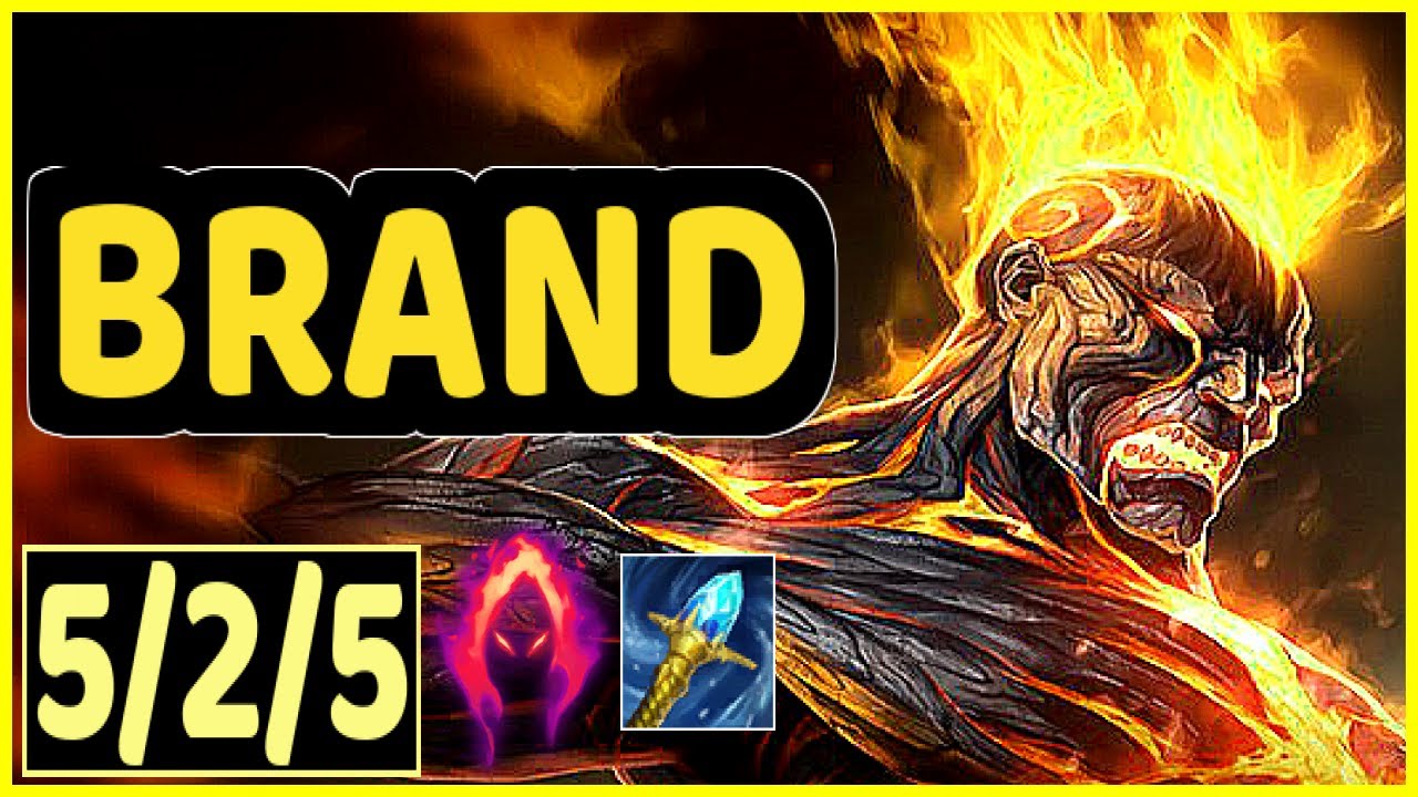 BRAND VS RUMBLE - 5/2/5 KDA MID GAMEPLAY
