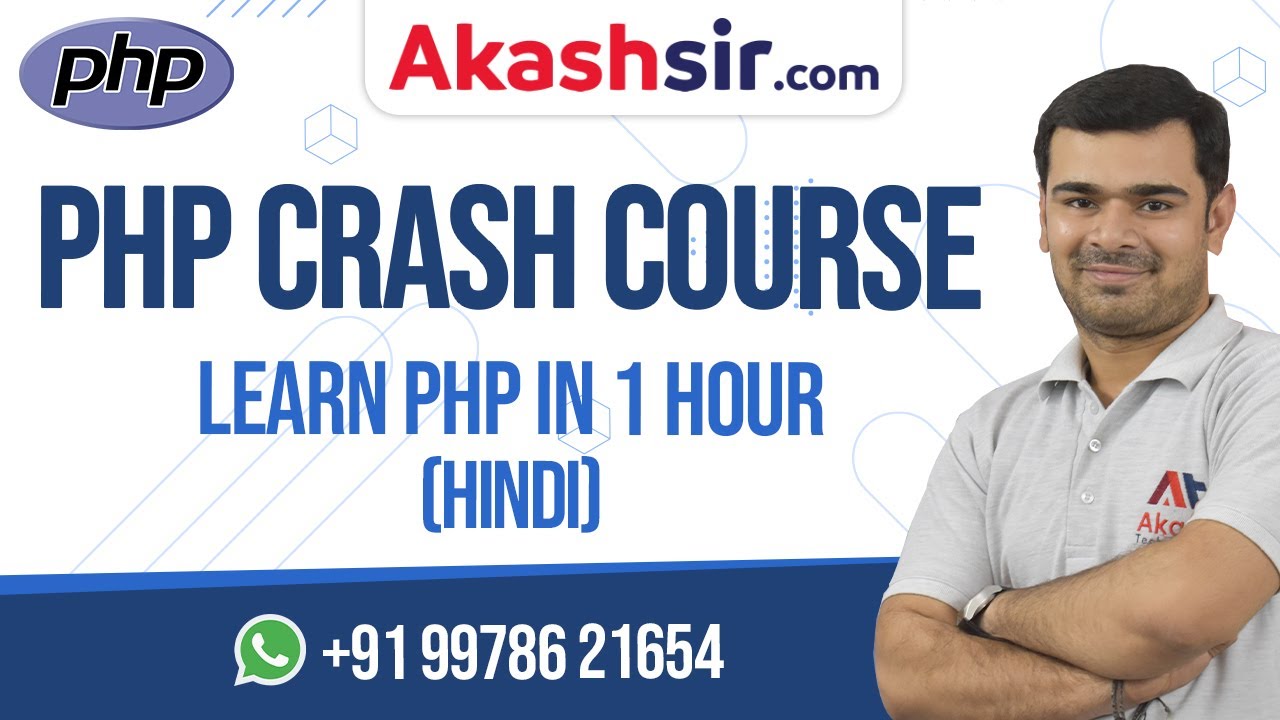 PHP Crash Course in 1 Hour - Hindi