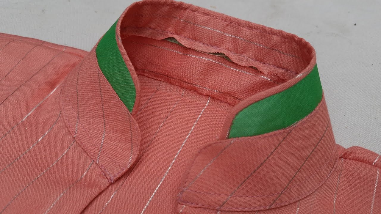 Double Collar Neck Designs Cutting And Stitching / New Collar Neck Design 