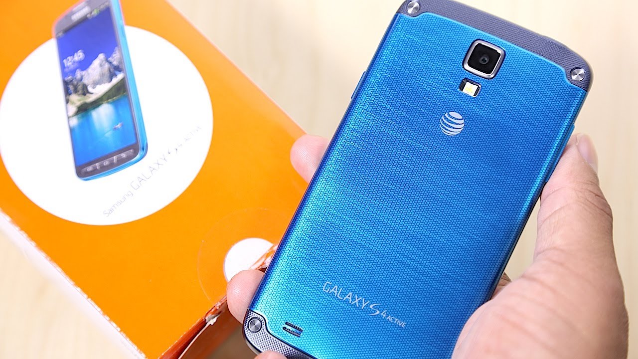 Samsung Galaxy S4 ACTIVE Unboxing