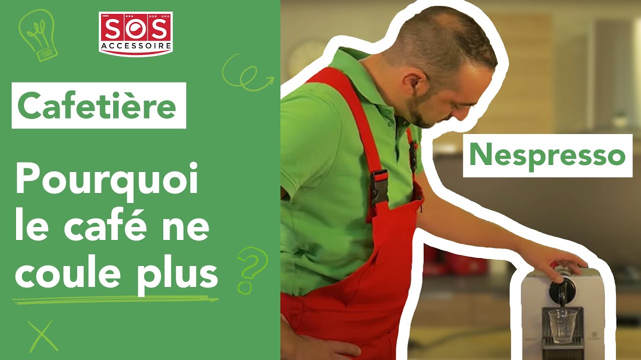 ☕ Nespresso Krups : pourquoi le caf&eacute; ne coule plus ?
