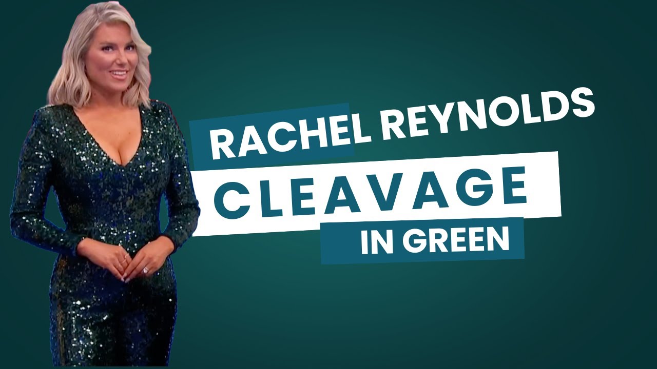Rachel Reynolds | Sparkling Green Glam ✨ TPIR at Night  – Glitter Pantsuit Perfection