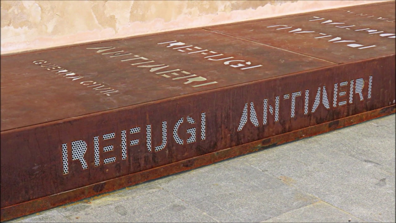 COCENTAINA - Refugi antiaeri. Spanish Civil War. Camí de les Garlandes (Vicent Valls-Andreu Valor)