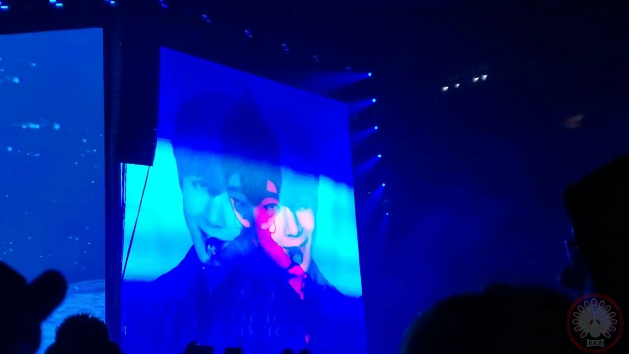 V Singularity BTS Speak Yourself Chicago Concert Tour Day 1 Screen Edition
