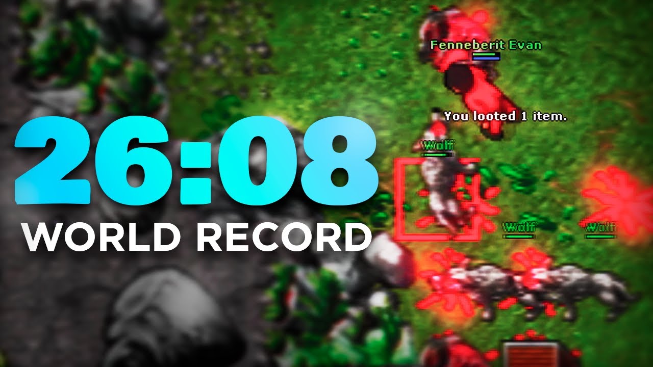 TIBIA ROOKGAARD (not anymore) | 26:08 Speedrun