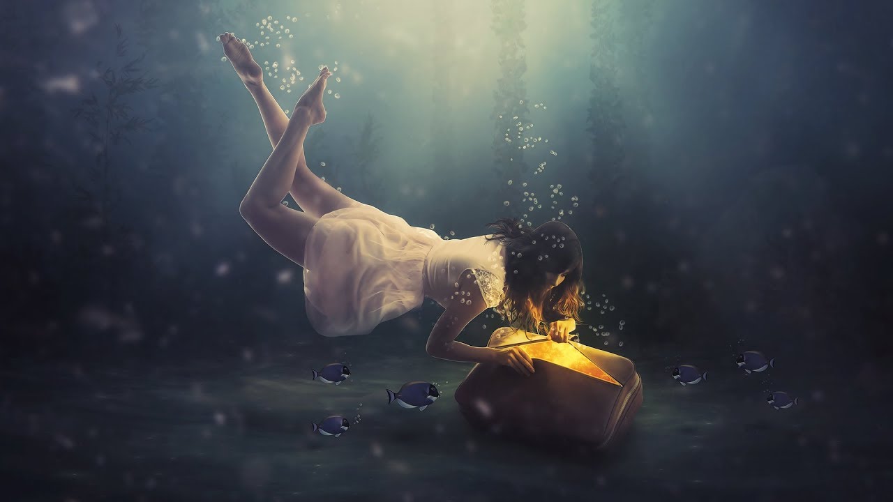 Underwater Effect Manipulation - Photoshop Tutorial | Dramatic Light Effects