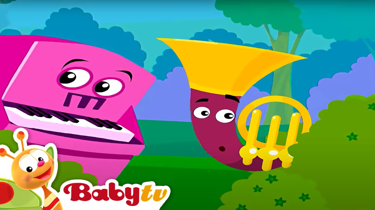 ¡Canta, baila 🕺🏻​💃🏼​​ y come mermelada con los jammers! Instrumentos musicales para niños@BabyTVSP