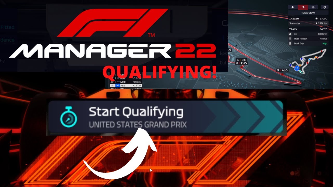 Qualifying! F1 Manager 2022 Qualifying Guide & Tips