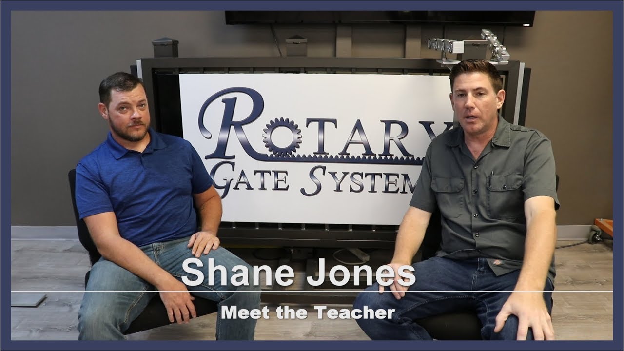 Shane Jones - Meet The Teacher - Rotary  Gate Systems Training Baton Rouge, LA 10/15/2019