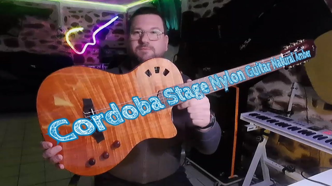 Cordoba Stage Nylon Guitar Natural Amber : Présentation et sonorité