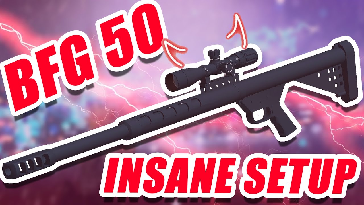 INSANE BFG 50 SETUP | Phantom Forces