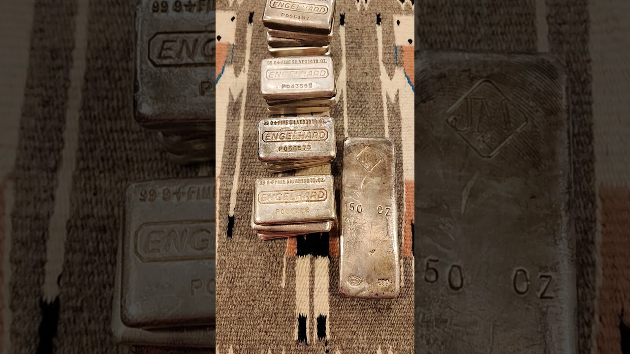 $10,000 Worth of Gold Vs. Silver! #bullion #silver