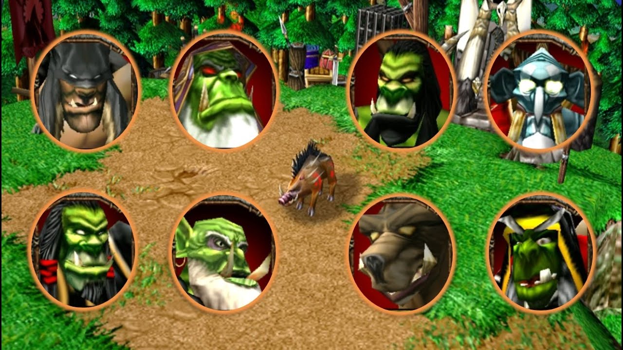 WARCRAFT III Todos los Diálogos Raza ORCOS (HEROES)