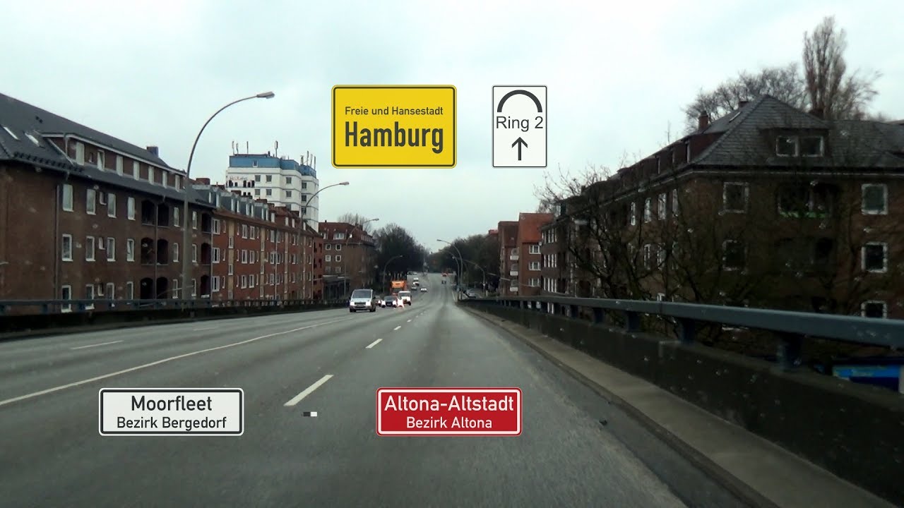 🇩🇪 Hamburg, Ring 2: Moorfleet - Altona-Altstadt (2x)