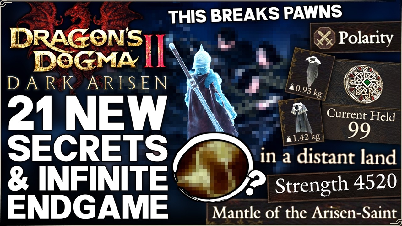 Dragon's Dogma 2 Dark Arisen &mdash; новый имбовый предмет, сломанные пешки, бесконечный эндгейм и мног...