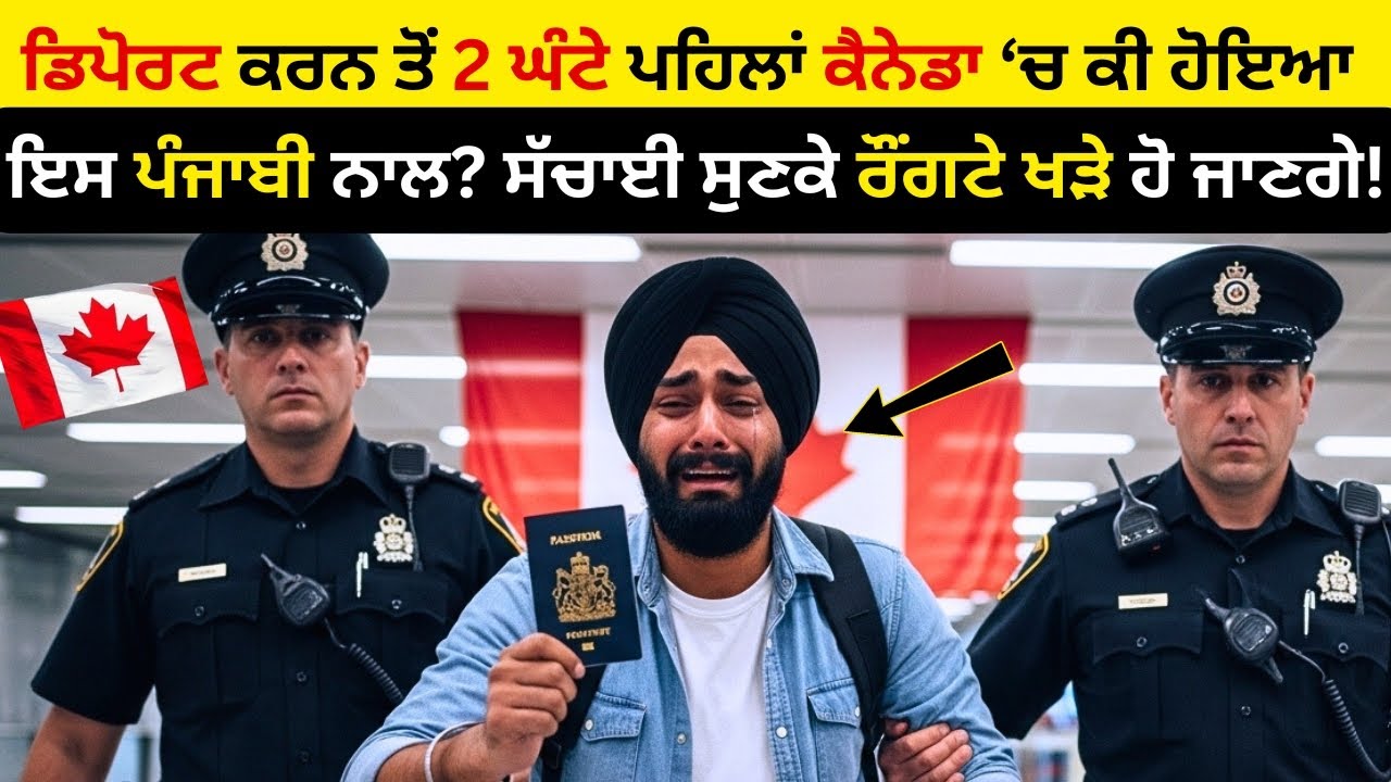 ਡਿਪੋਰਟ ਹੋਣ ਤੋਂ ਠੀਕ ਪਹਿਲਾਂ ਆਈ ਖ਼ਬਰ ਜਿਸਨੇ ਸਭ ਕੁਝ ਬਦਲ ਦਿੱਤਾ! 