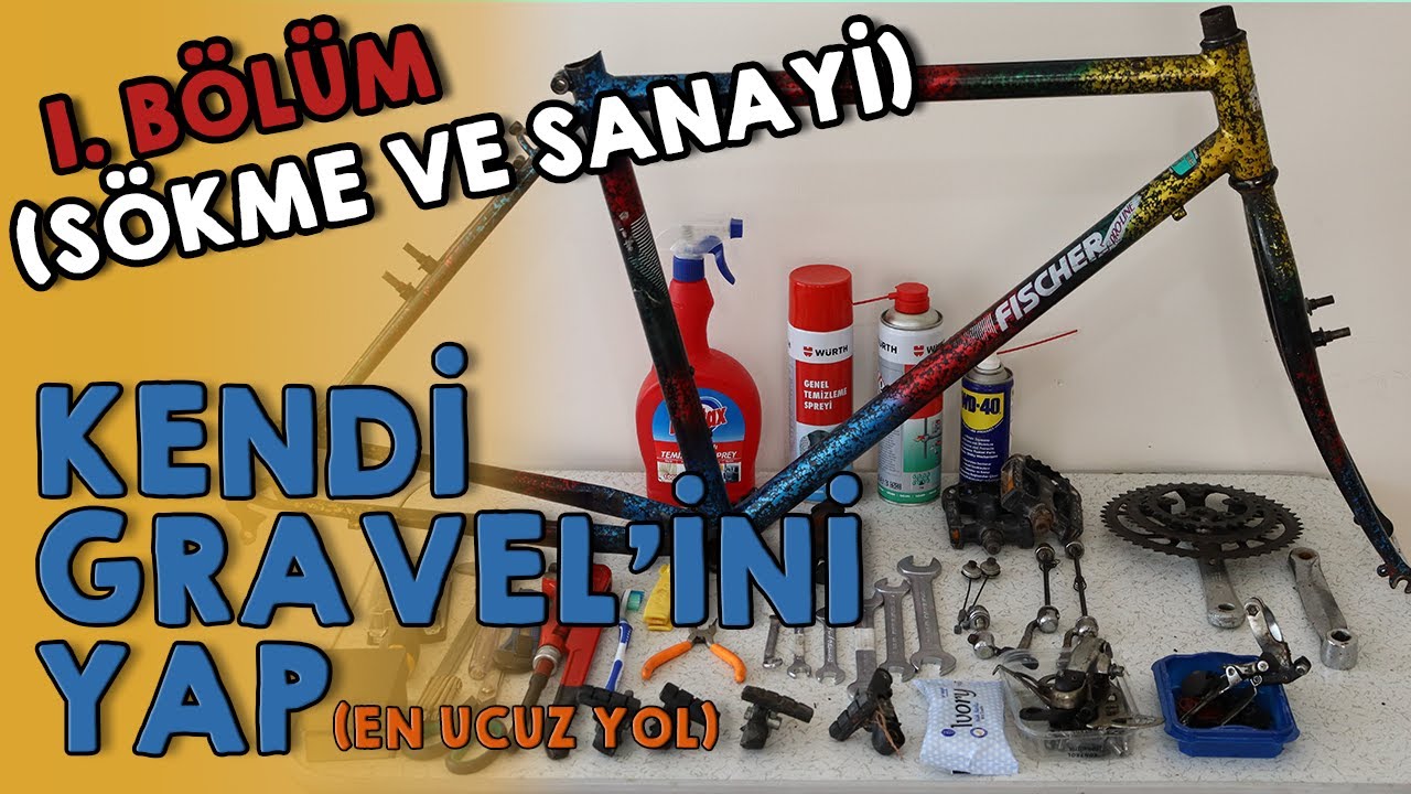 Ucuz Gravel Toplama #1 / Satın Alma, Sökme ve Sanayi / Eski Bisikleti Gravele Çevirme