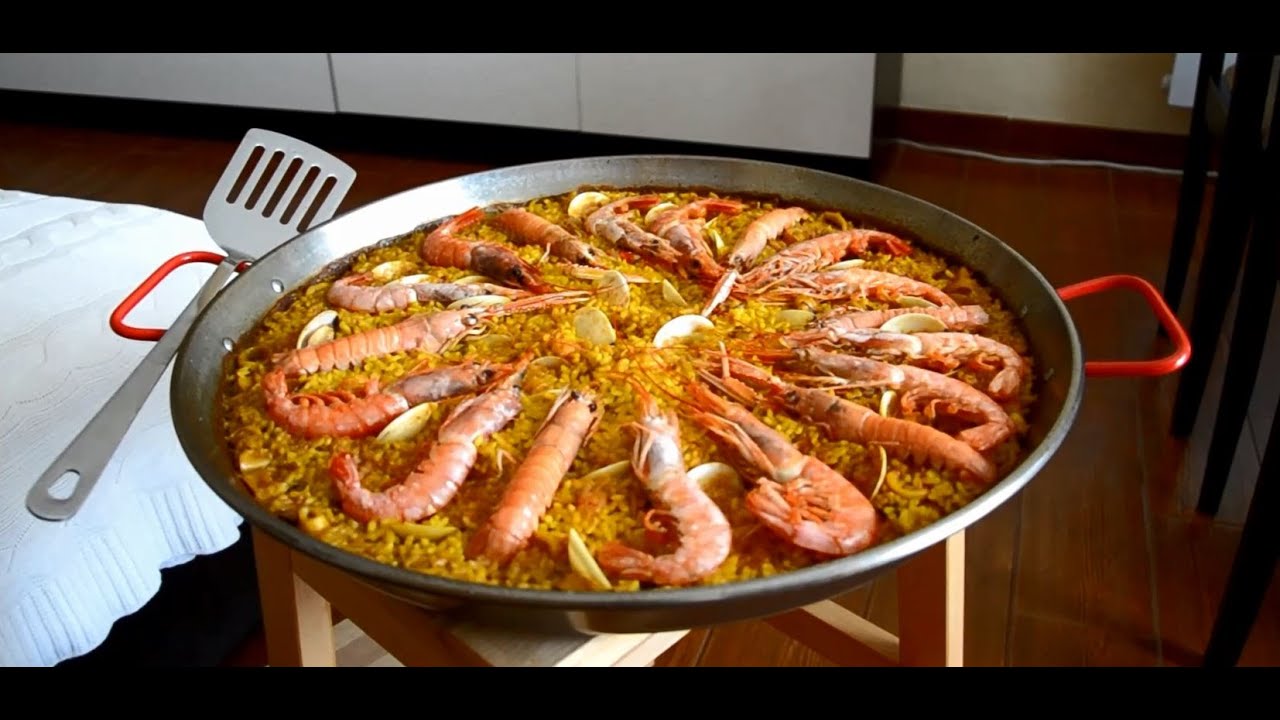 Paella de marisco