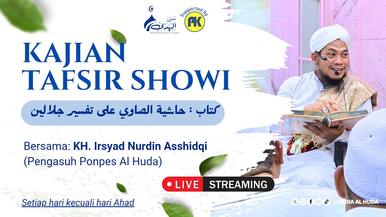 [🔴LIVE] KAJIAN RUTIN SUBUH | Kitab Tafsir Showi oleh KH. Irsyad Nurdin Asshidqi | Sel, 27 Jan 2026