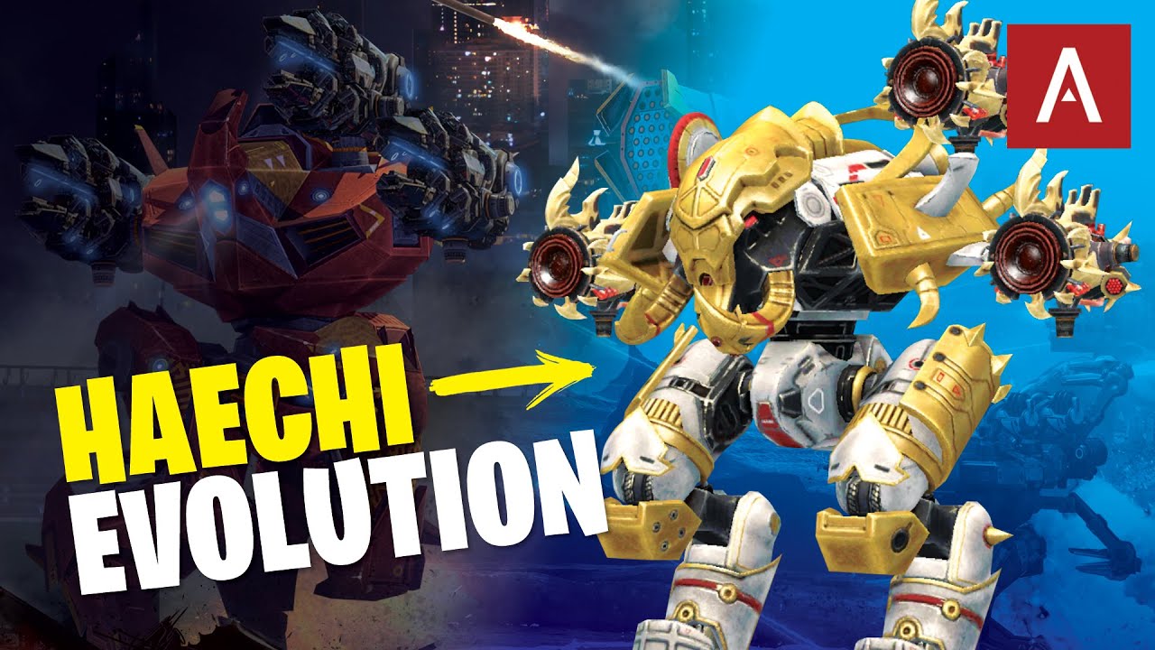 War Robots - RAVANA Evolution of the Haechi WR Max Gameplay
