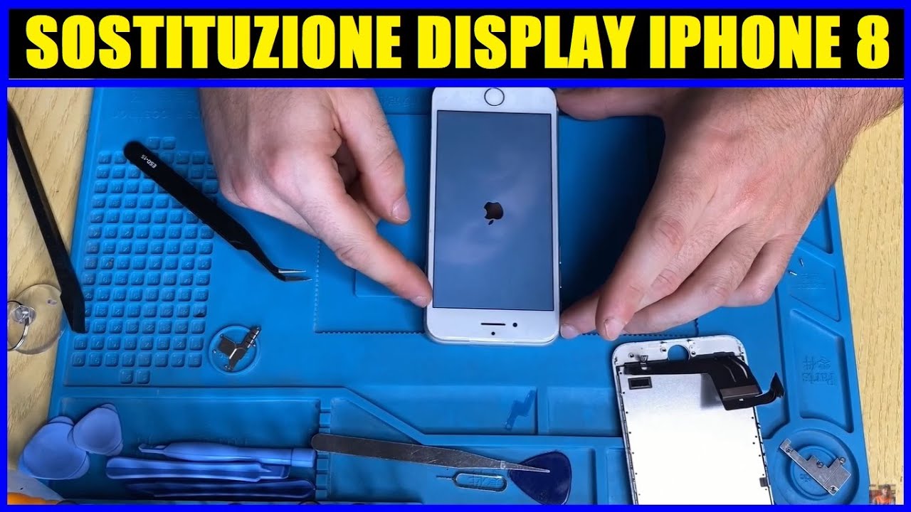 Sostituzione Display Iphone 8 + Pellicola