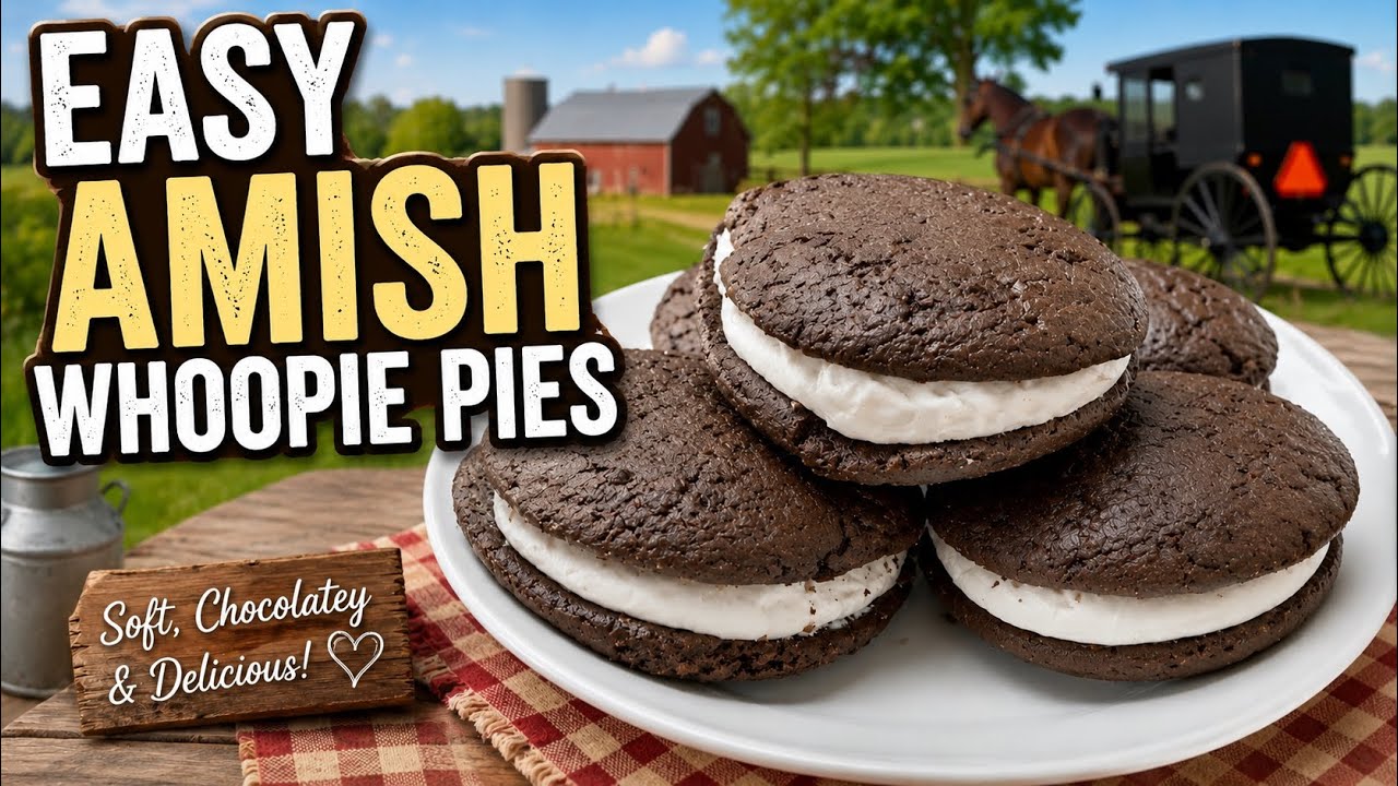 Old-Fashioned Amish Chocolate Whoopie Pies | Homemade & Simple