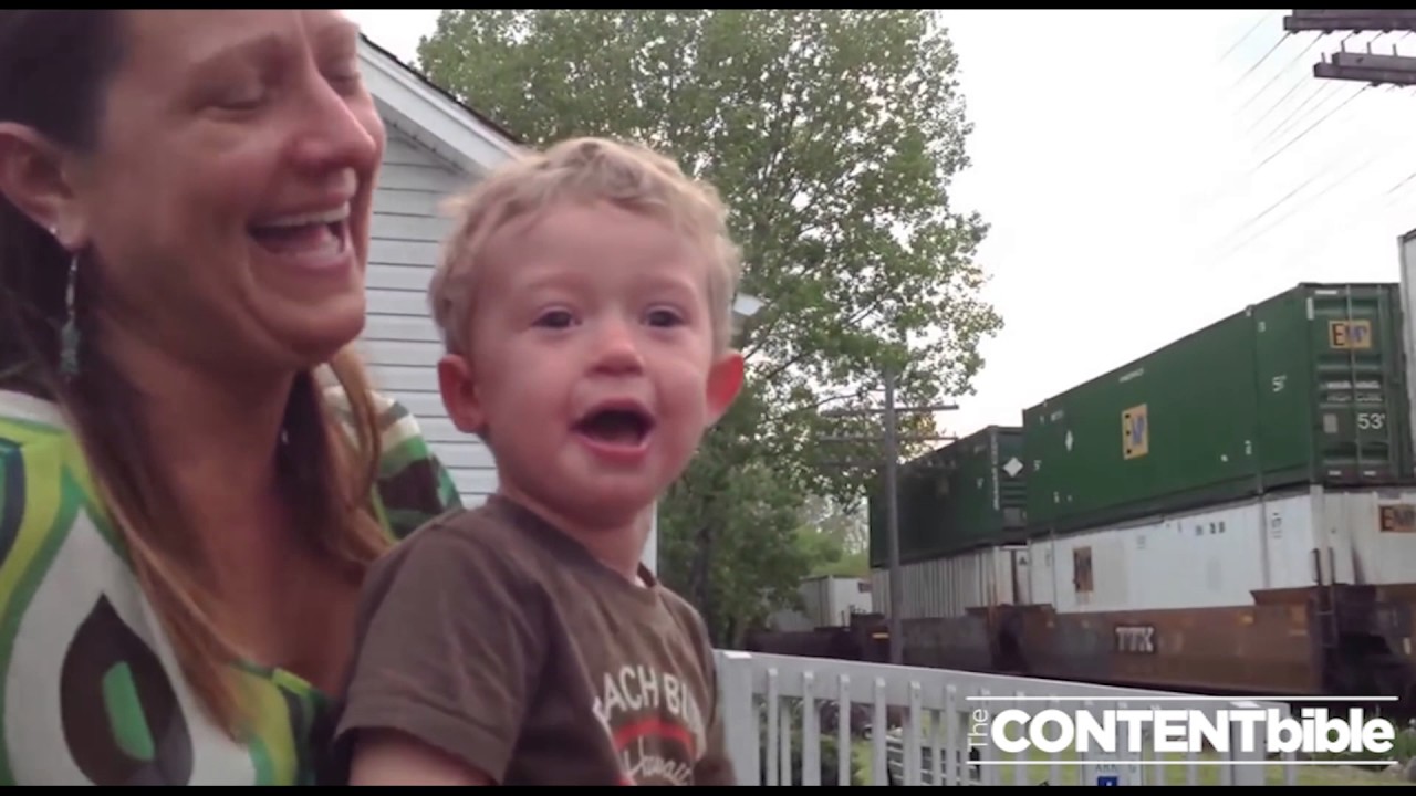 Engineer's Son Realizes His Dad is Driving Passing Train | CONTENTbible