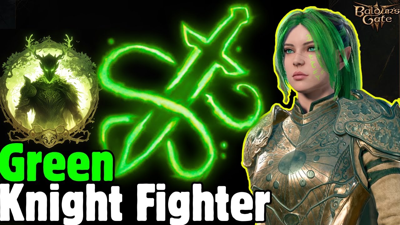 GREEN KNIGHT Fighter Subclass Mod Build - Baldur's Gate 3