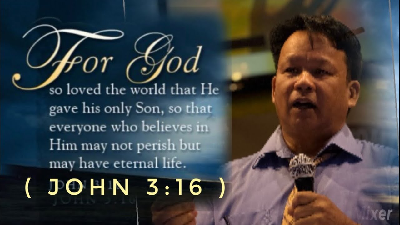 ( John 3:16 )”Whoever Accept GOD Will Have Salvation” Ptr.Elisito Soriao