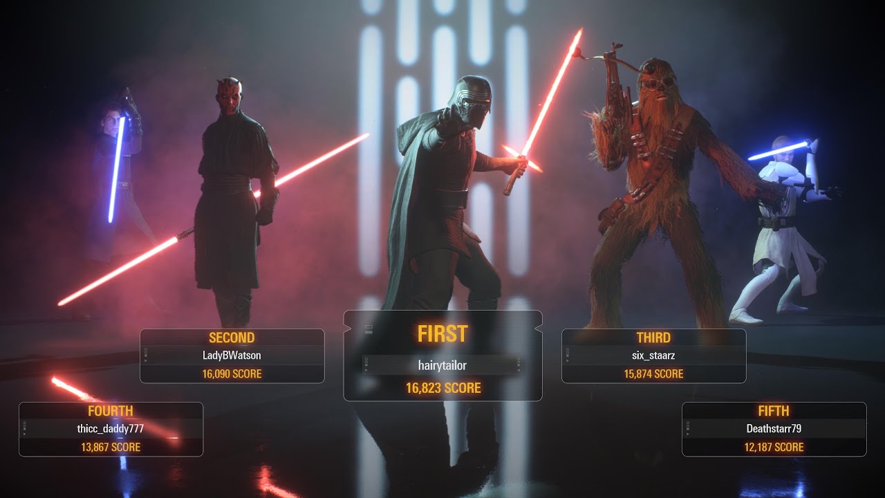 First Match Against a Stacked Team | Star Wars Battlefront II | Heroes vs Villains | 4K Gameplay