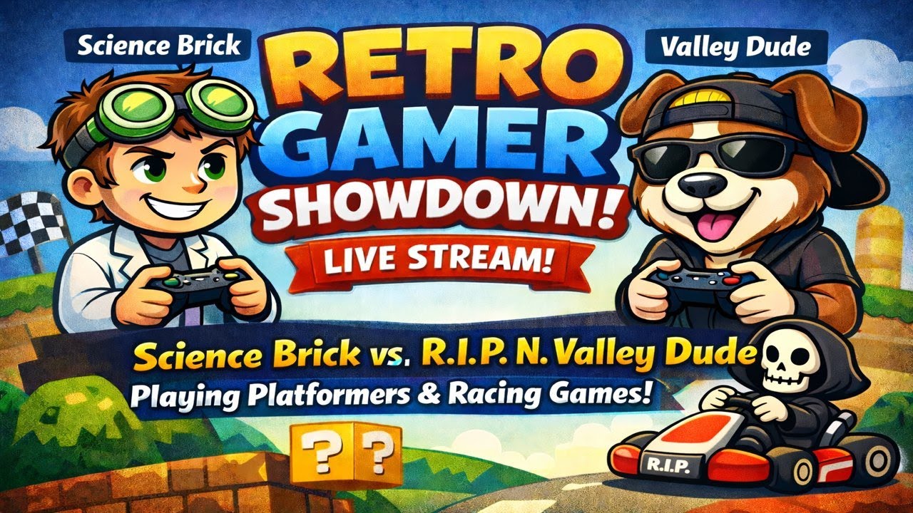 Science Brick & Friends Race It Out! 🧪🎮 | Live Gaming Stream