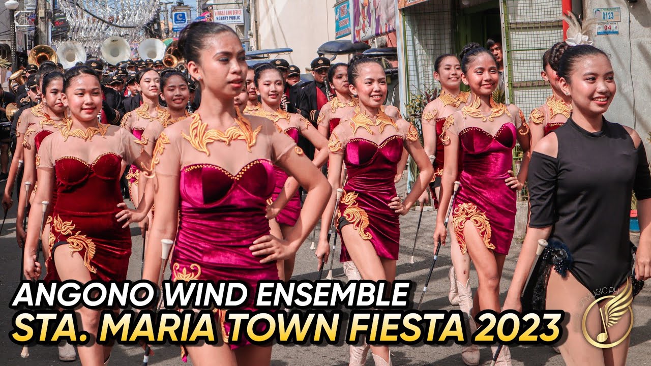 Angono Wind Ensemble - Sta. Maria Bulacan Town Fiesta 2023