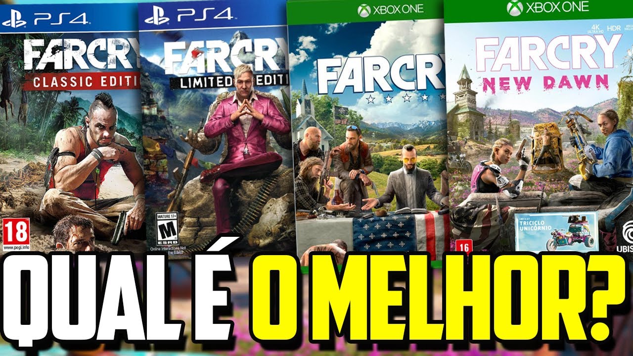 Saga Far Cry - Do PIOR ao MELHOR jogo!