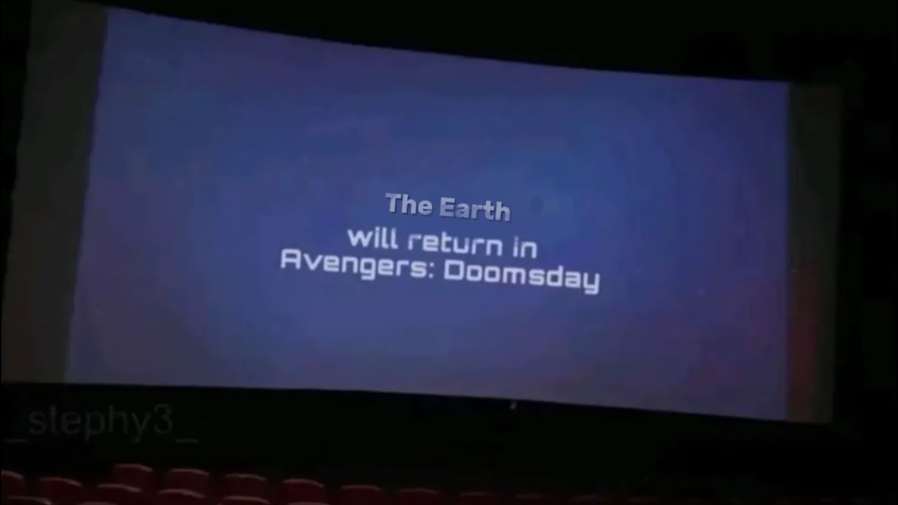 If The EARTH Had End Credits.