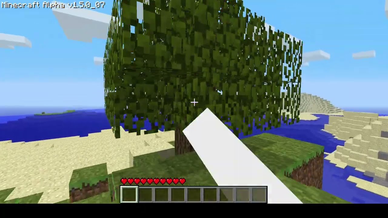minecraft alpha 1.5.0_07 gameplay