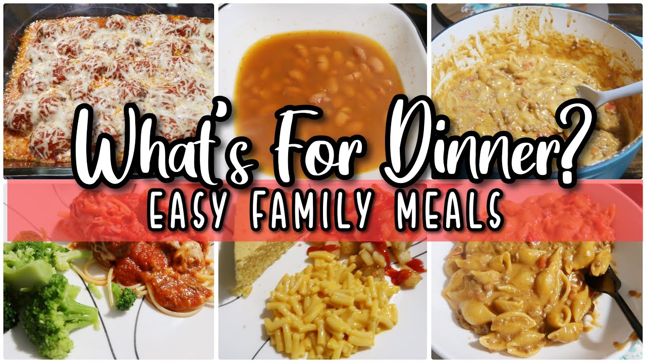 What's For Dinner? | Easy Budget Friendly Meals | Family Meals | Ep #107