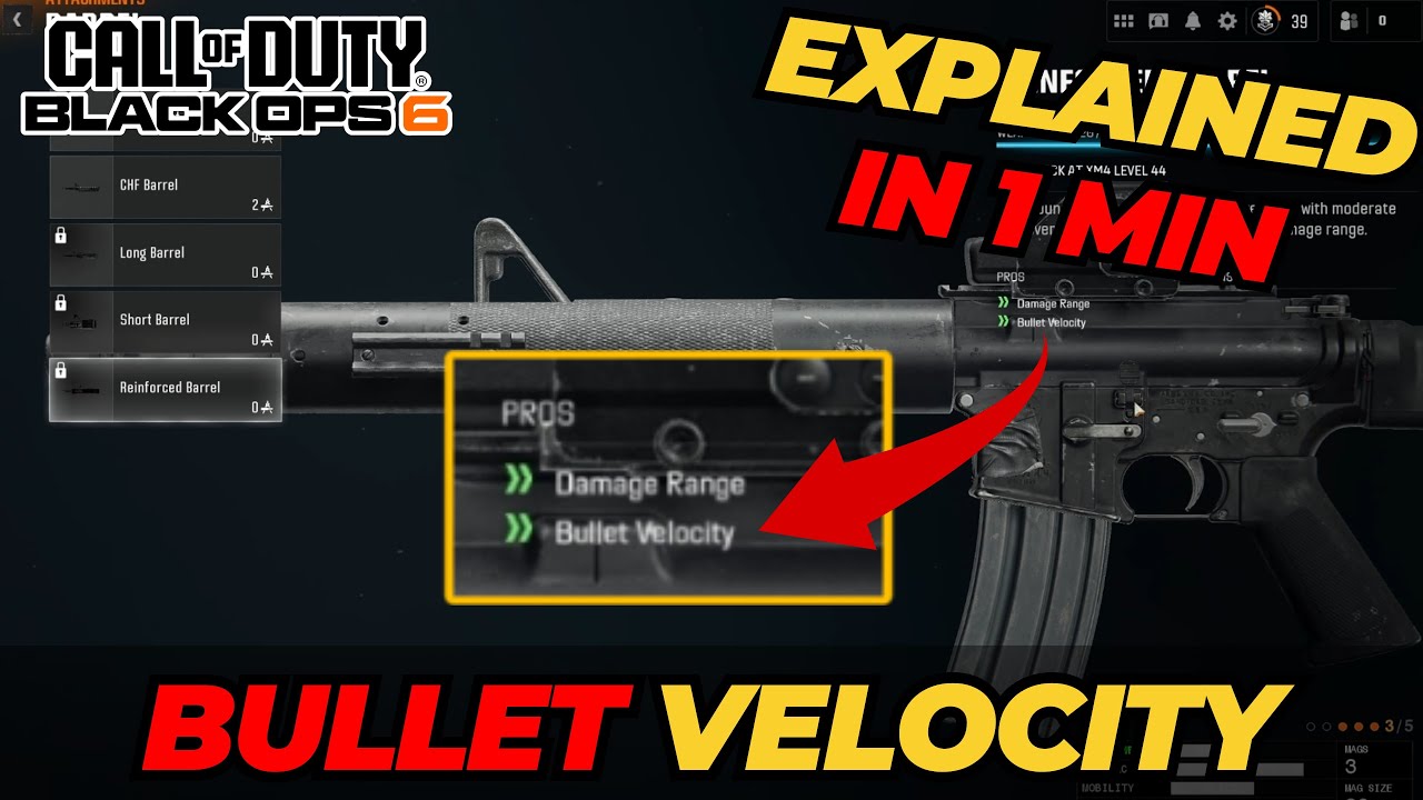 Black Ops 6: What Does Bullet Velocity DO!?!
