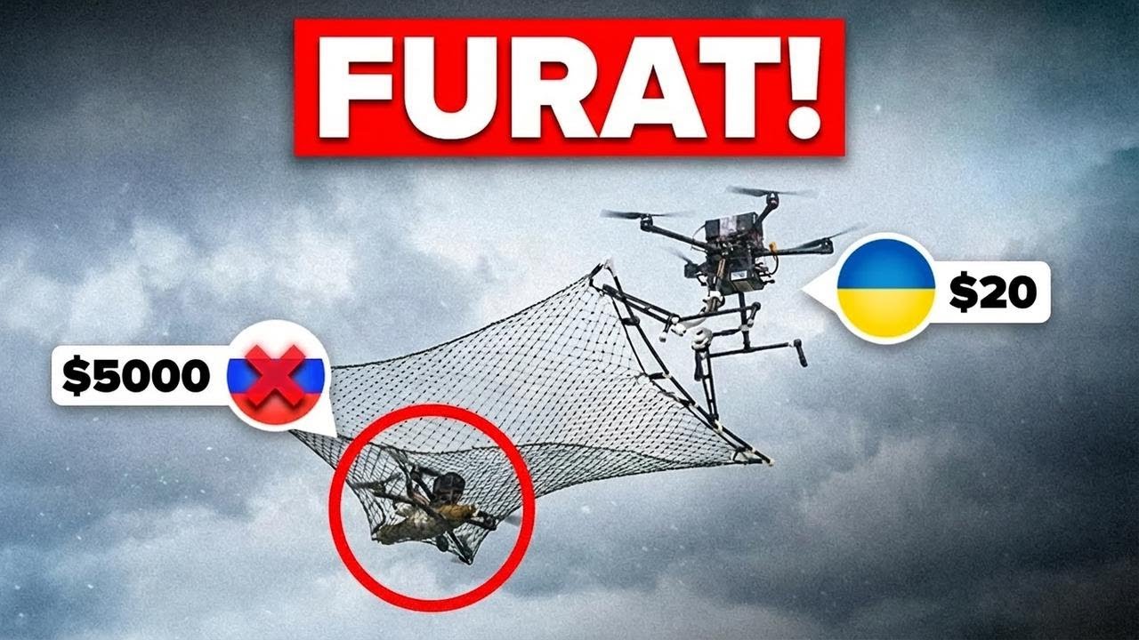 Inginer ucrainean inventează o metodă genială de a captura toate dronele rusești