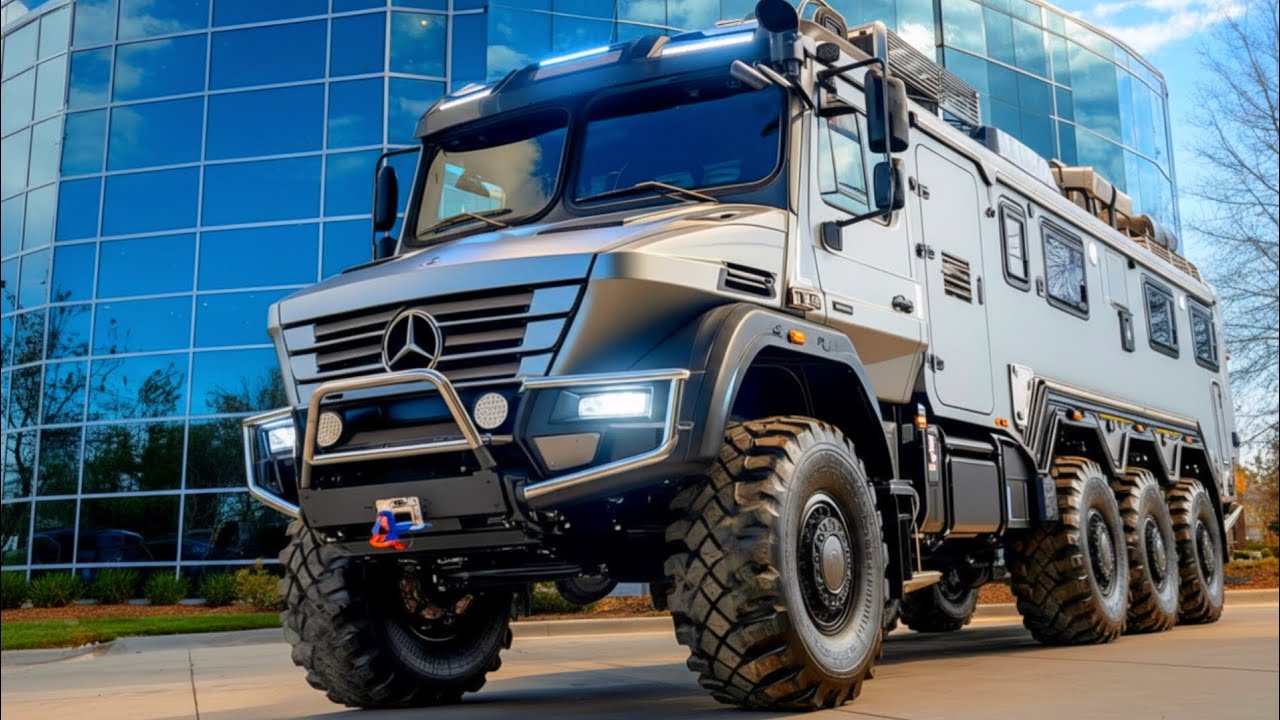 Mercedes Unimog Luxury Camper 2026 — Экспедиционный Дом на Колёсах Без Границ@TechDrive-n3z 