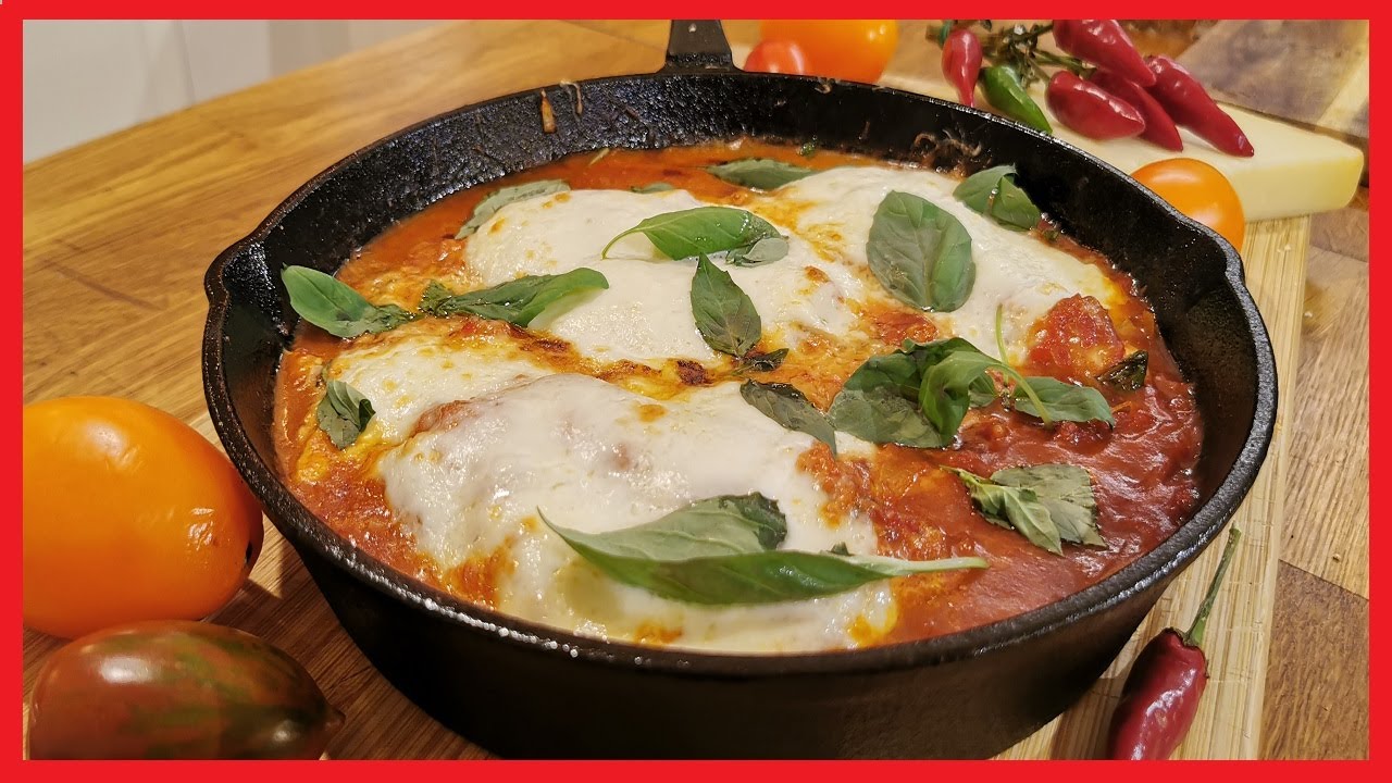 Piept de Pui cu Sos de Rosii si Mozzarella - Home Cooking - Florin Arvunescu