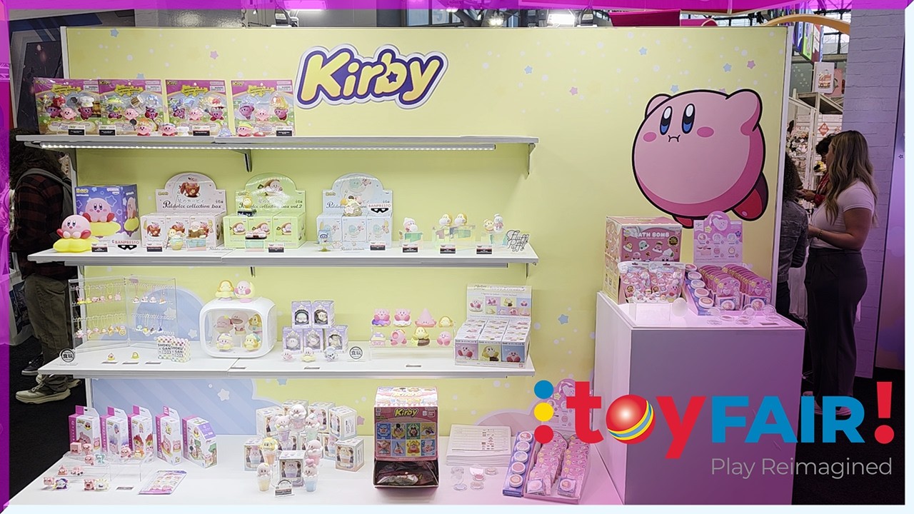 Kirby and Pokémon Products from Bandai Namco at Toy Fair 2026