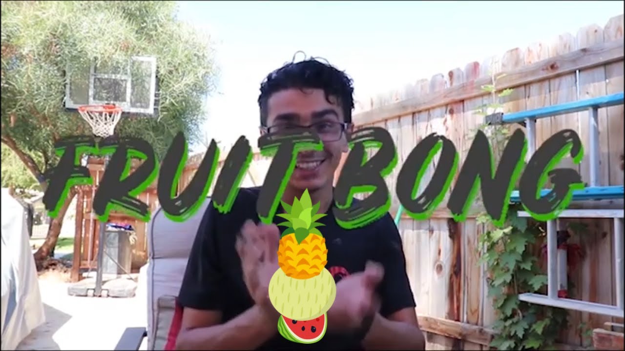 How to Make THE BEST FUNCTIONAL Fruit Bong! - Tutorial - Summer Activities -