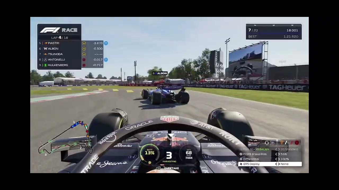 Non stop fighting in the midfield…|| Yuki Tsunoda career mode episode 8 Mexico