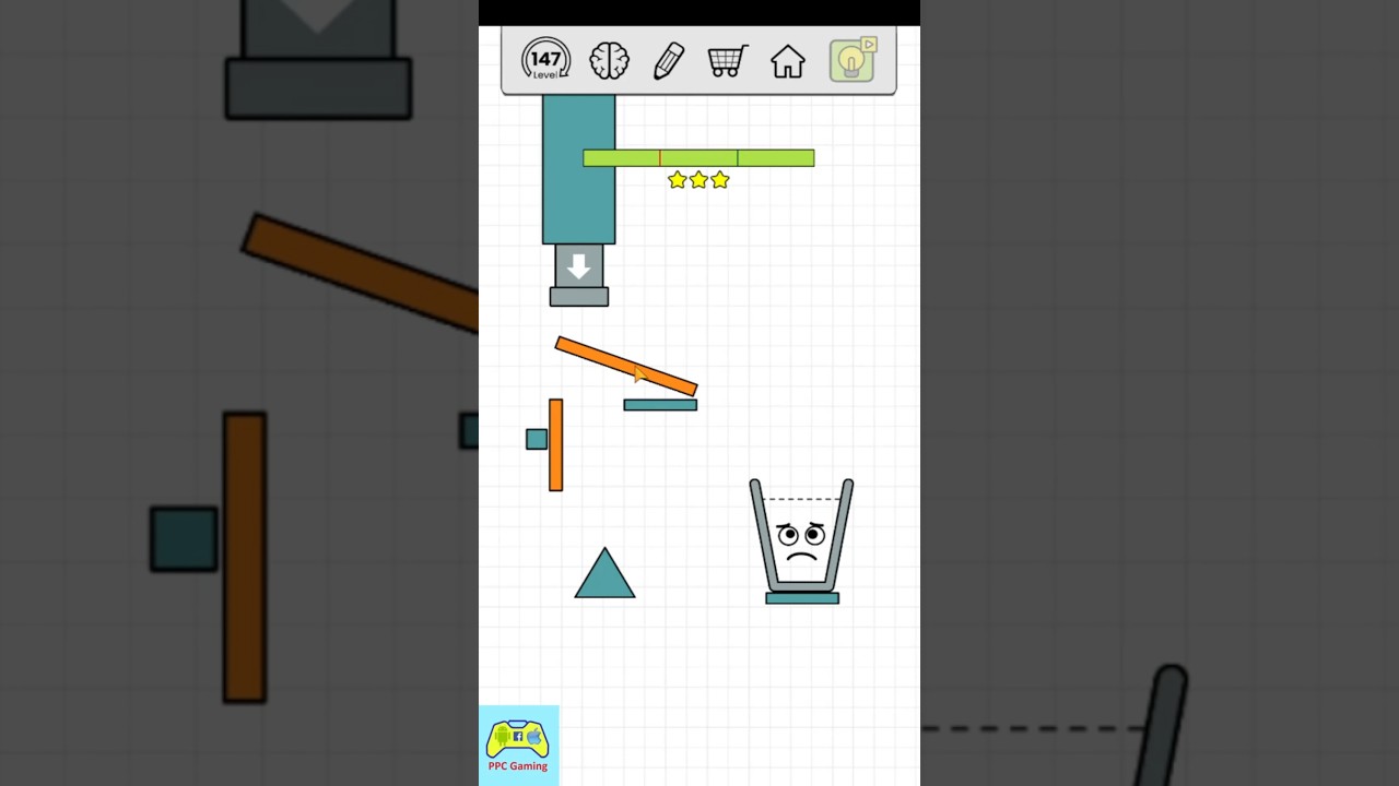 Happy Glass level 147 | three stars ⭐⭐⭐