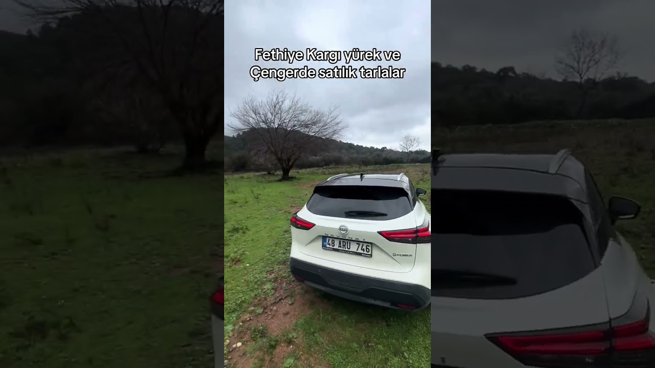 Fethiye kargı Çenger Mahallesi’nde satılık tarlalar müstakil tapulu hepsinin kadastro yolları var 